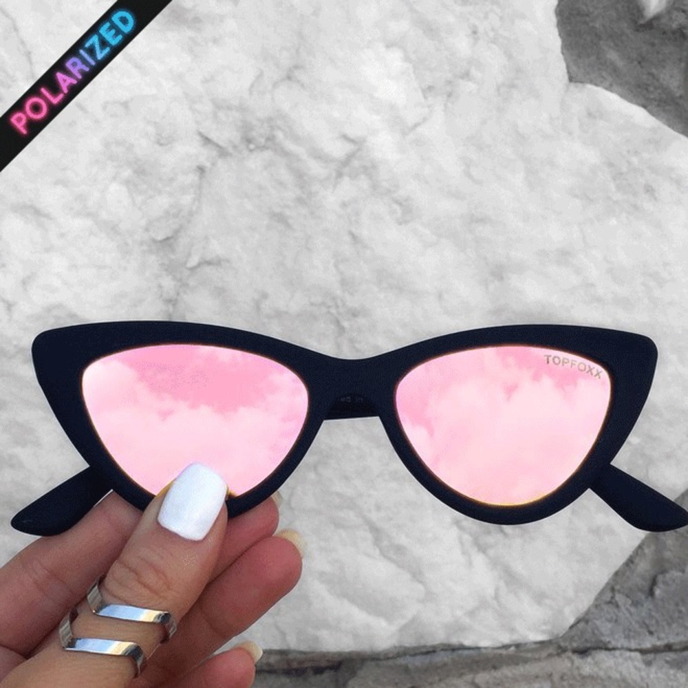 3 Polarized Rose Gold Sunglass | MATRIX | TOPFOXX.